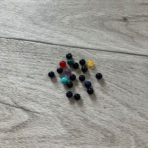 Small amount of crystal beads